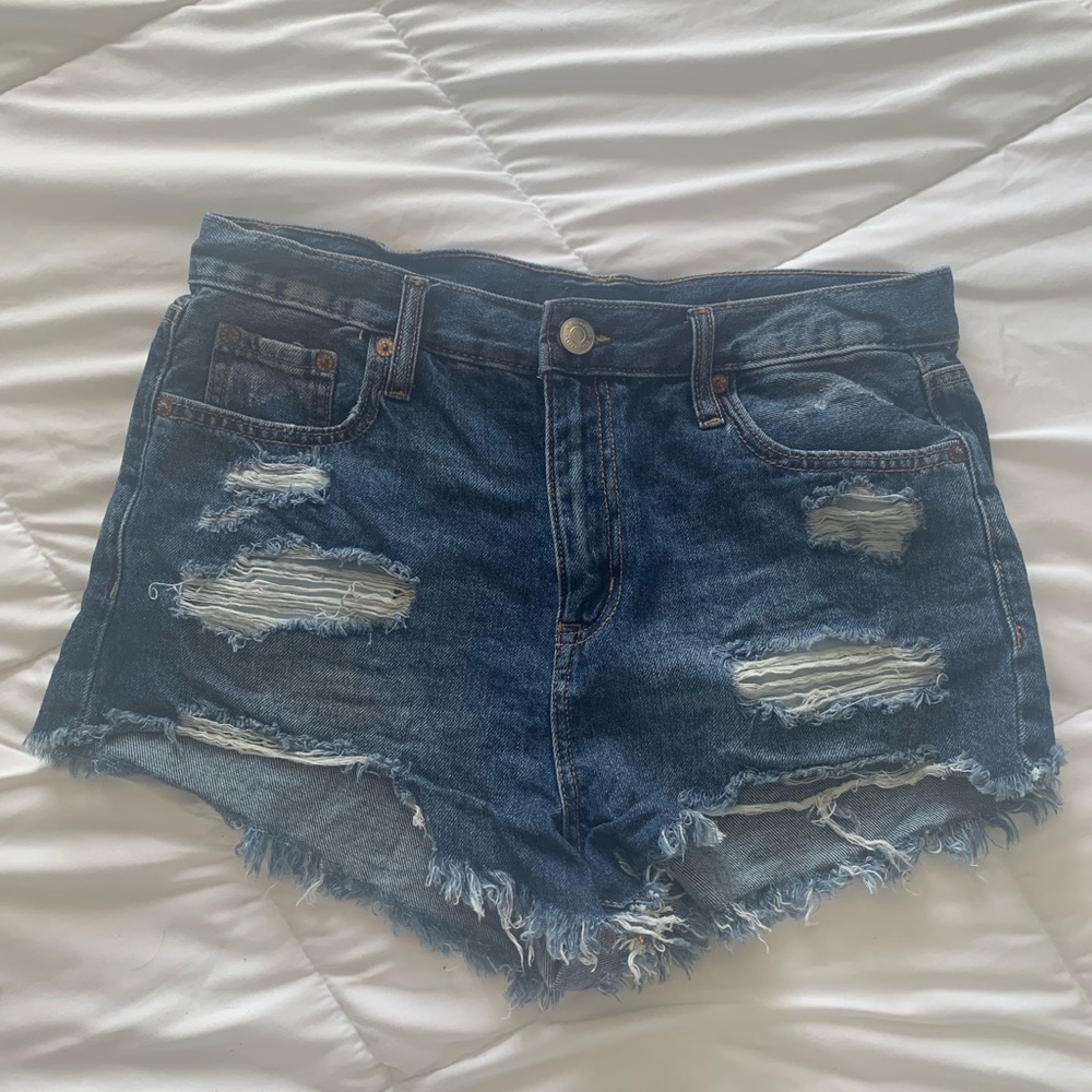 Aeropostale High Rise Jean Short